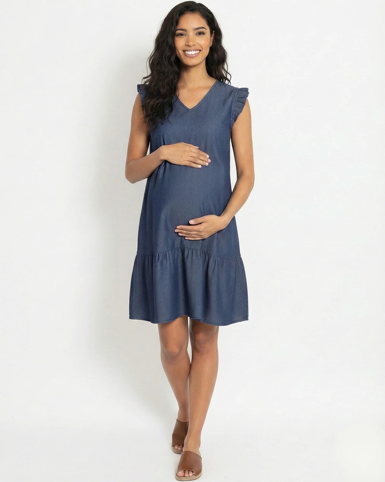 Vestido Materno en denim