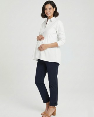 Camisa Materna Blanca