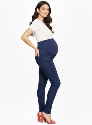Skinny Jeans Maternos Stretch | Comodidad y Estilo en el Embarazo