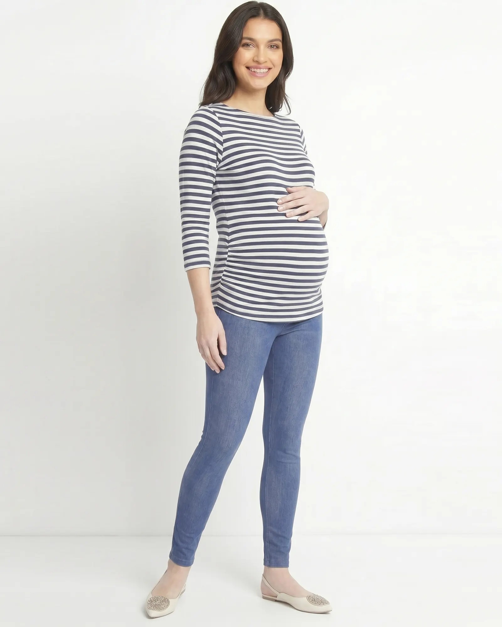 Leggins maternos Denim Look