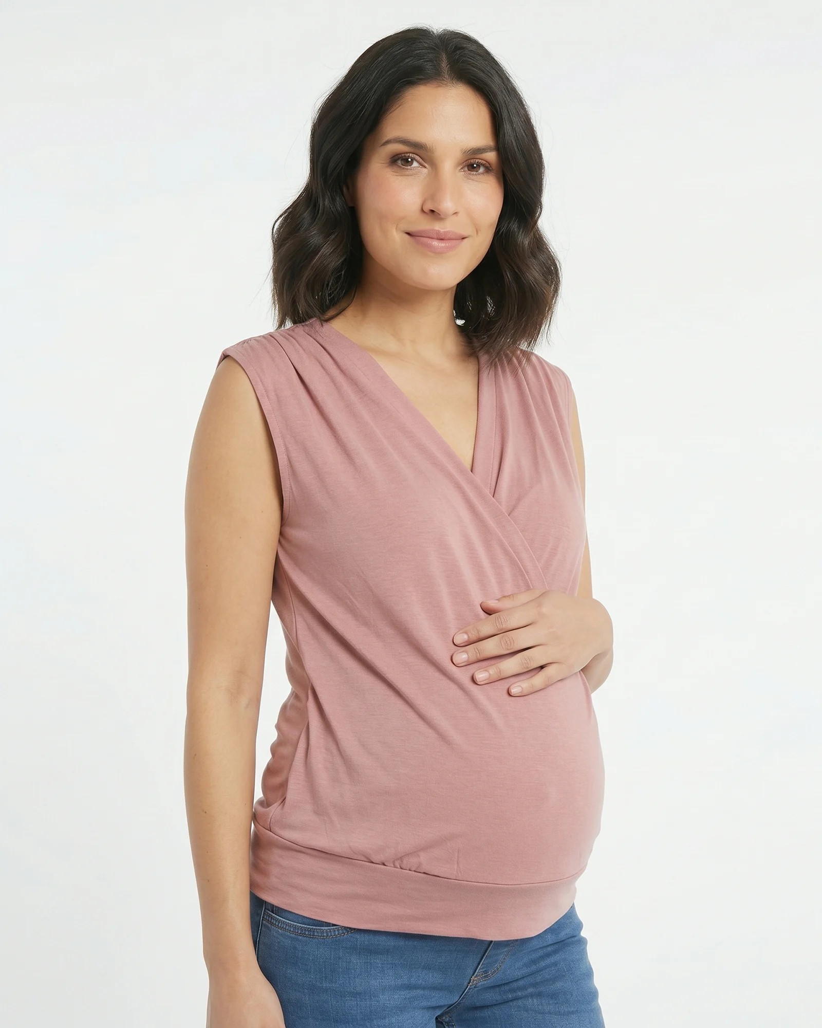 Blusa Materna Cruzada en Viscosa | Comodidad y Estilo