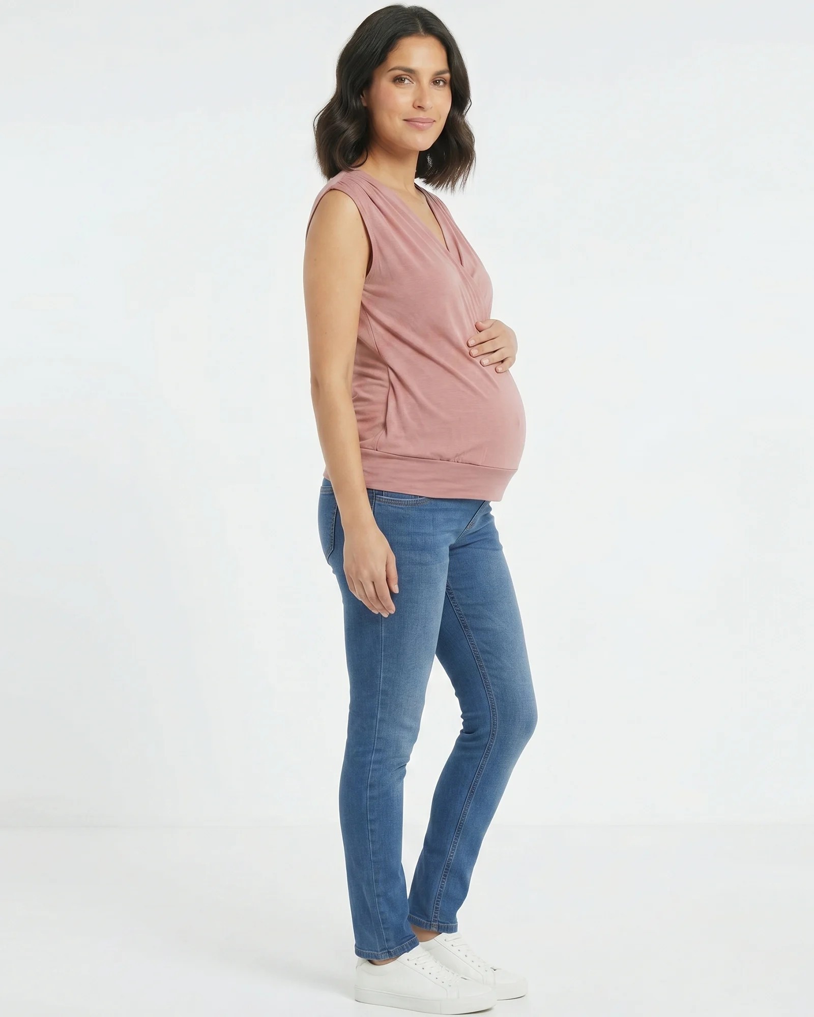 Blusa Materna Cruzada en Viscosa | Comodidad y Estilo