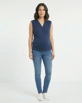 Blusa Materna Cruzada en Viscosa | Comodidad y Estilo