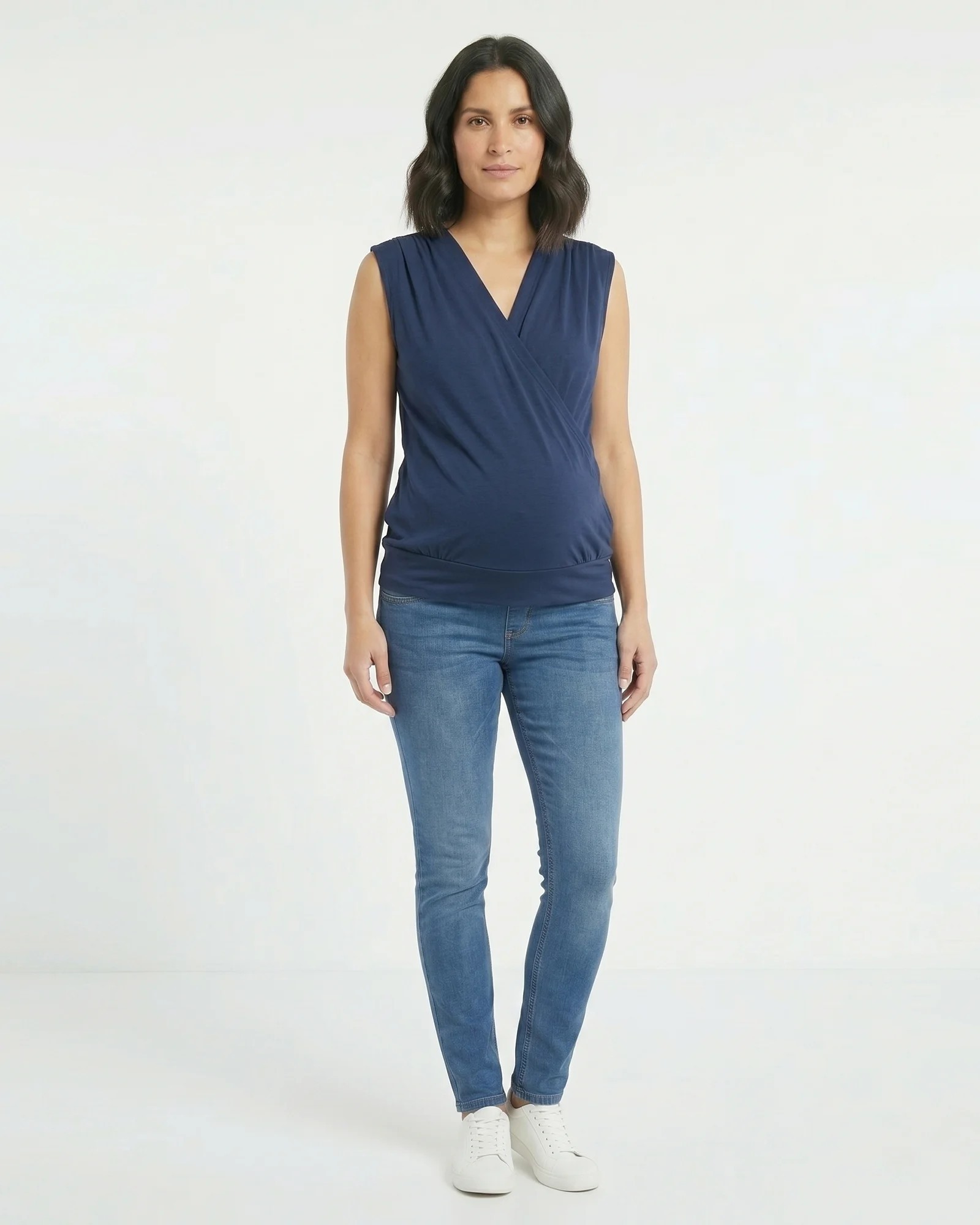 Blusa Materna Cruzada en Viscosa | Comodidad y Estilo