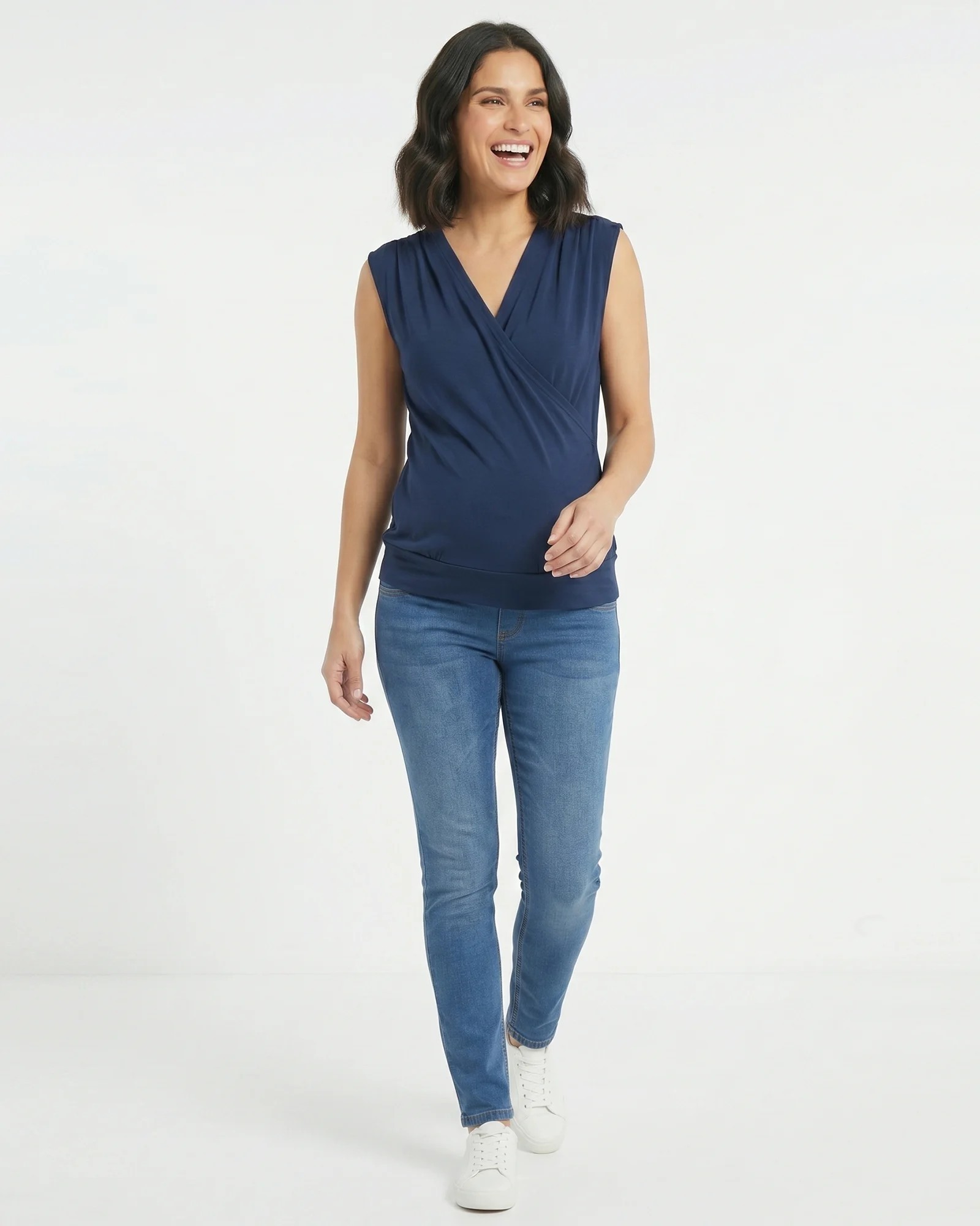 Blusa Materna Cruzada en Viscosa | Comodidad y Estilo