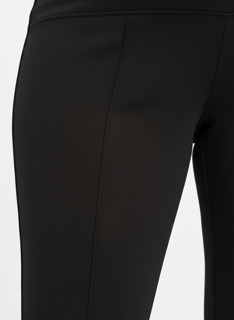 Pantalón materno puntiroma negro | Ropa de maternidad Colombia