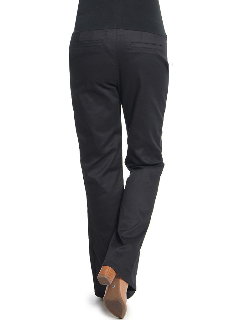 Pantalón Materno Bootcut Negro Colombia | Comodidad Embarazo