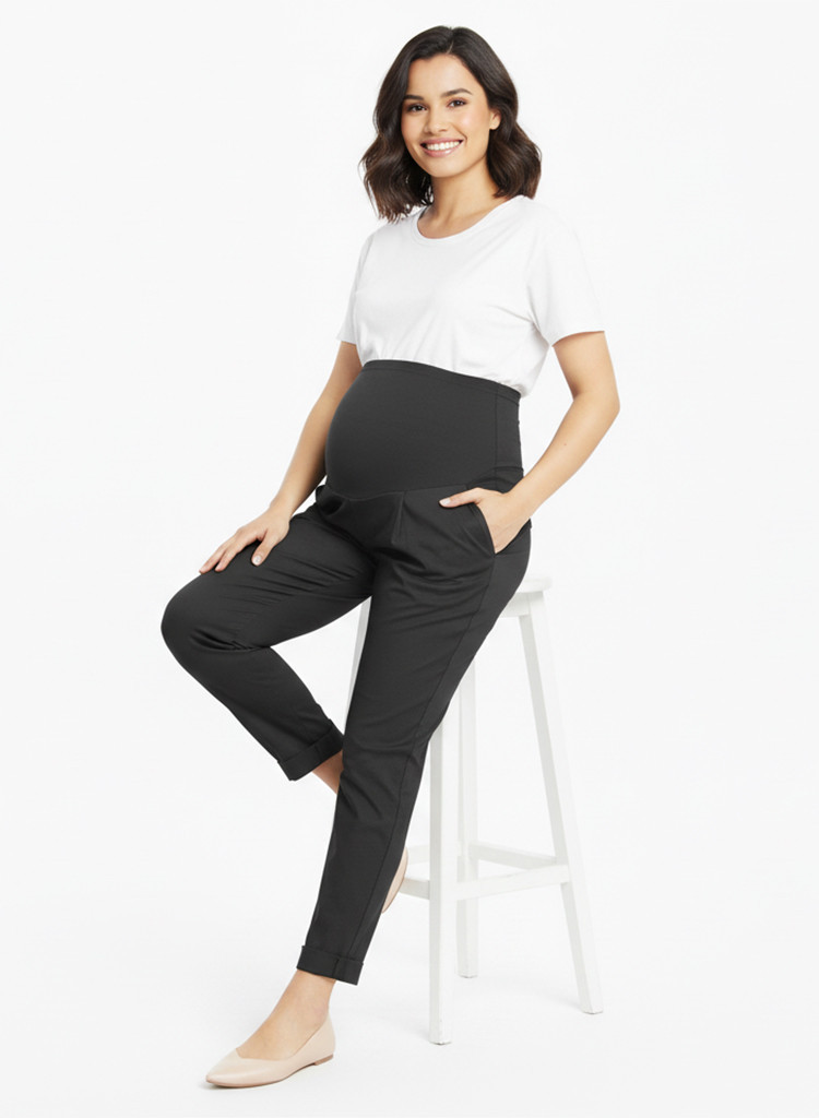 Pantalón Materno Popelina Algodón | Comodidad y Estilo | Colombia